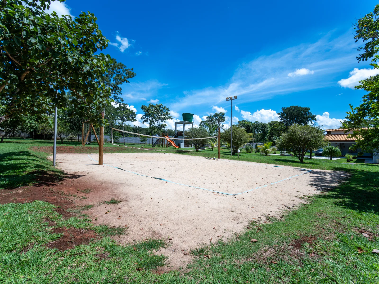 Quadra e playground